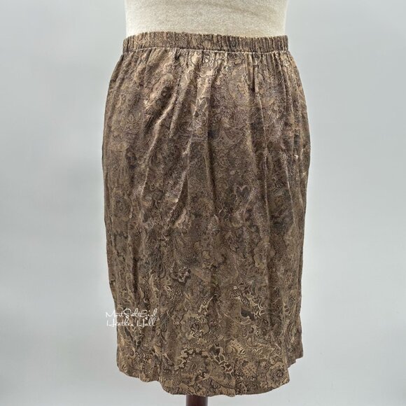 Vintage Chad's Place Button-Up Dress Suit w/ Belted Back Size 16 - Picture 7 of 9